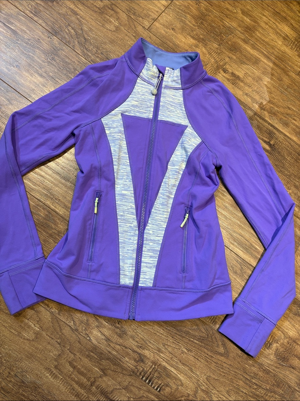 Ivivva Perfect Your Practice purple athletic jacket